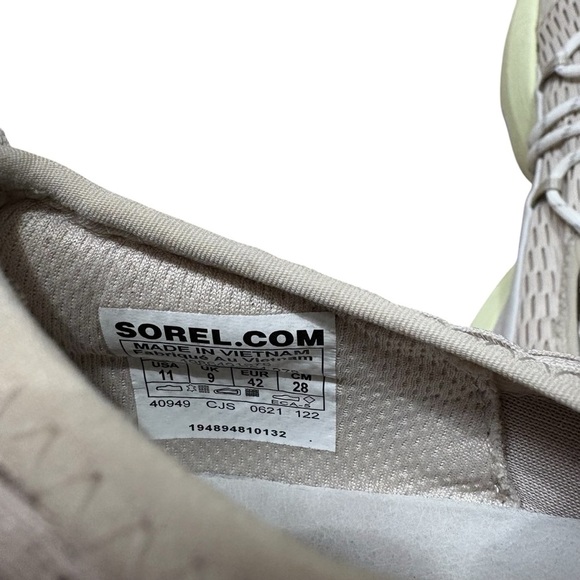 SORREL Kinetic Impact Lace Sneaker in Darkstone / Moonstone Size 11 - Picture 9 of 10